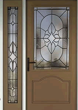 Arcadia - Decorative Glass Options for Doors.Turkstra Windows, Professional Installation and Estimates.