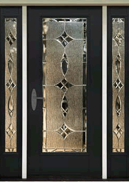 Blackstone - Decorative Glass Options, Door Preview. Turkstra Windows and Doors, Professional Installation and Estimates.