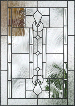 Lucerna - Decorative Glass Options. Turkstra Windows and Doors, Professional Installation and Estimates.