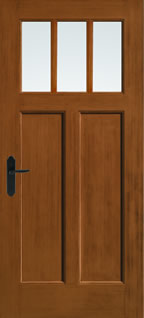 CCA230 - Coastal Style Entry Doors, Classic-Craft American Style with Low-E Glass and SDLs