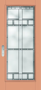 CCV9925 - Coastal Style Entry Doors, Classic-Craft Canvas with Homeward Glass
