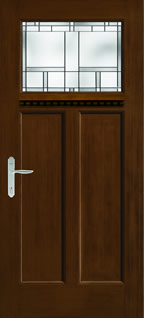 CCA211 - Craftsmen Style Entry Doors, Classic-Craft American Style with Homeward Glass
