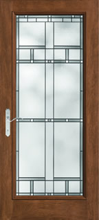 CCM9925 - Craftsmen Style Entry Doors, Classic-Craft Mahogany with Homeward Glass