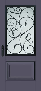 CCV22027 - European Style Entry Doors, Classic-Craft Canvas with Augustine Glass