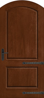 CCR200A - European Entry Style Doors, Classic-Craft Rustic