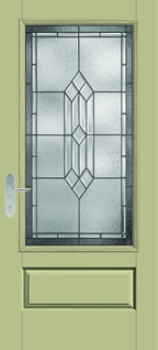 CCV05028 - European Style Entry Doors, Classic-Craft Canvas with Provincial Glass