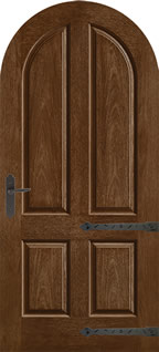 CCR040R - Southwest Entry Style Doors, Classic-Craft Rustic