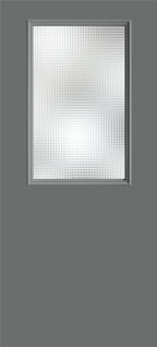 104XG - Steel Entry Doors by material, Profiles Style, Colour: Granite